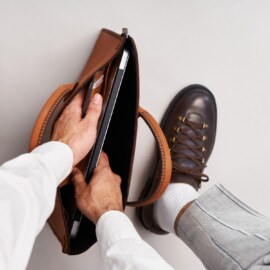 Сумка для MacBook Коричневая