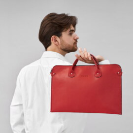 Сумка для MacBook Красная