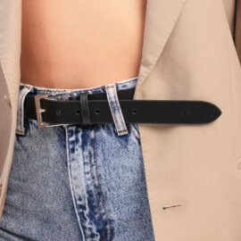 Ремень женский Черный