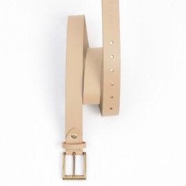 Ремень женский Бежевый