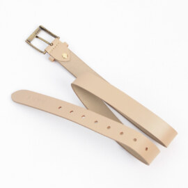 Ремень женский Бежевый