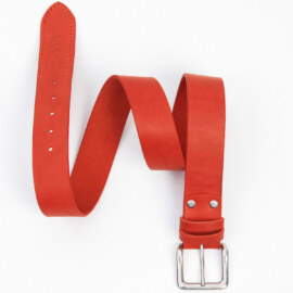 Ремень женский Красный