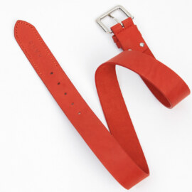 Ремень женский Красный