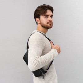 Сумка Бананка Черная