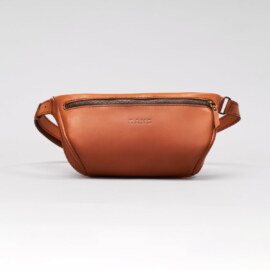 Сумка Бананка Коричневая