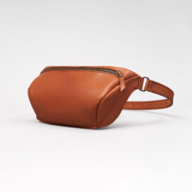 Сумка Бананка Коричневая