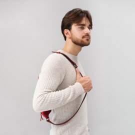 Сумка Бананка Красная