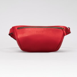 Сумка Бананка Красная