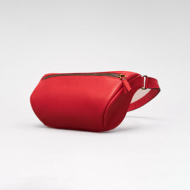 Сумка Бананка Красная