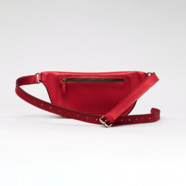Сумка Бананка Красная