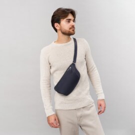 Сумка Бананка Синяя