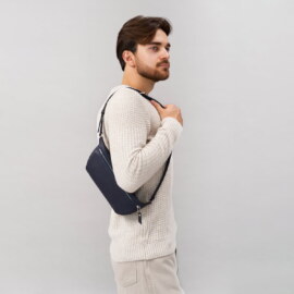 Сумка Бананка Синяя