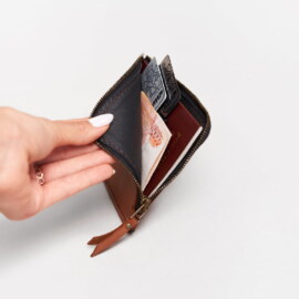 Зиппер Коричневый