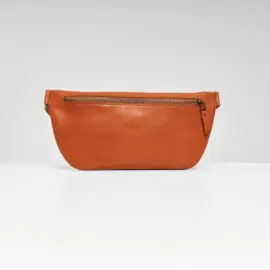 Сумка Бананка Flat Коричневая
